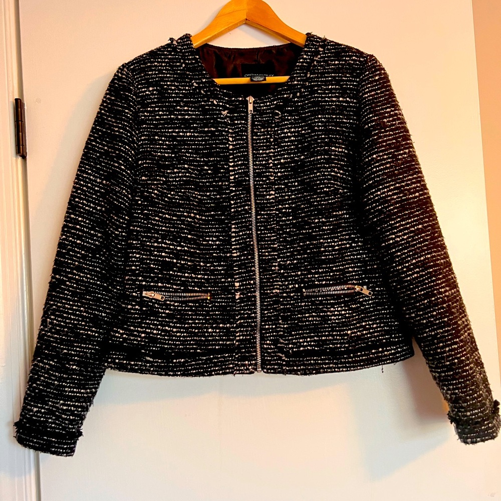 Cynthia Rowly Twill Blazer
